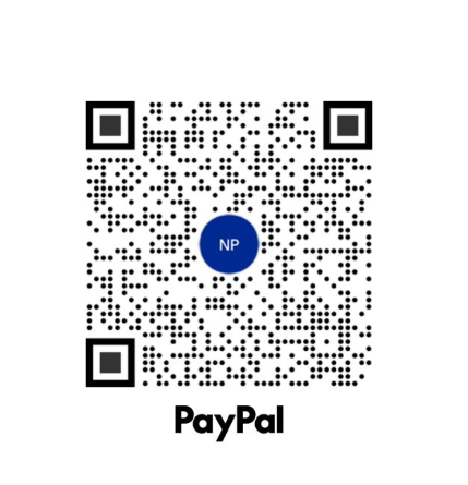 PayPal donation QR code