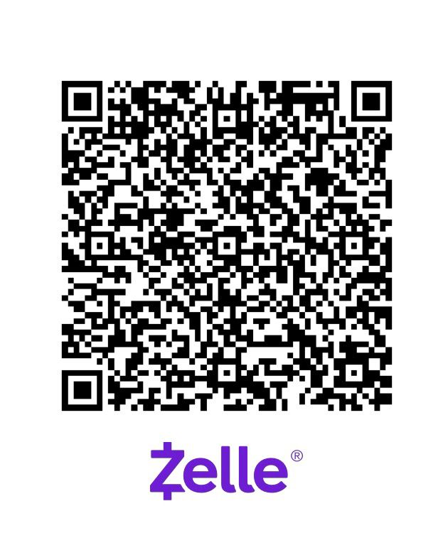 Zelle donation QR code